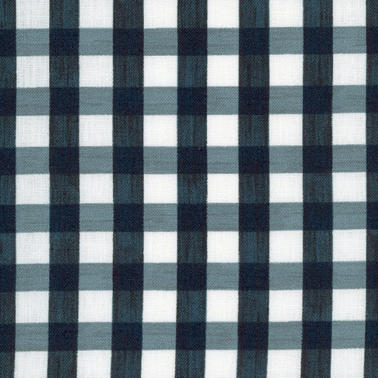 Painted Gingham - Indigo
