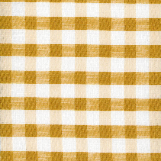 Painted Gingham - Marigold